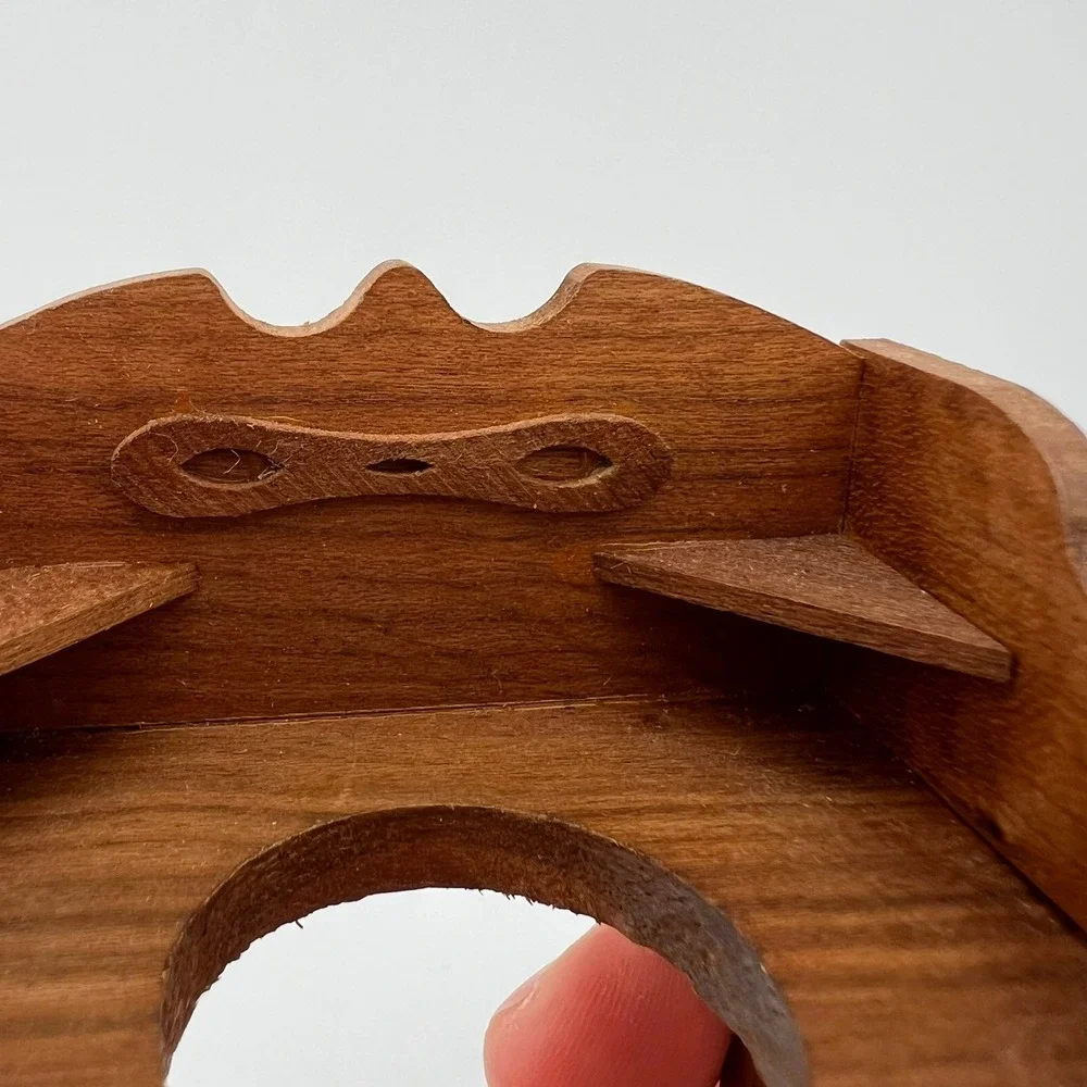 Vintage Dollhouse Miniature Wooden Wash Stand Chamber Pot Table‎ Reeve 1972